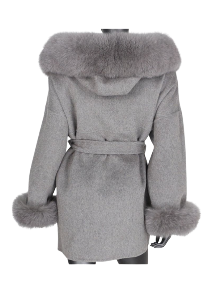VANESSA COAT GREY