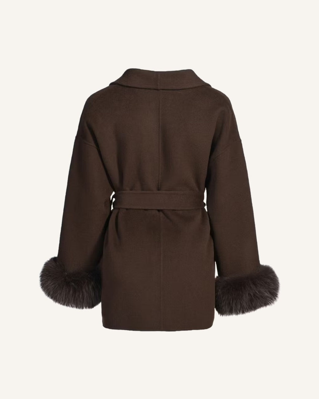 MARIE COAT BROWN