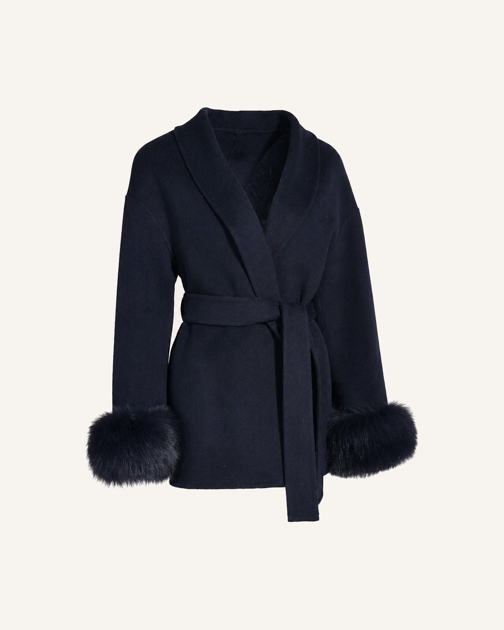 MARIE COAT NAVY