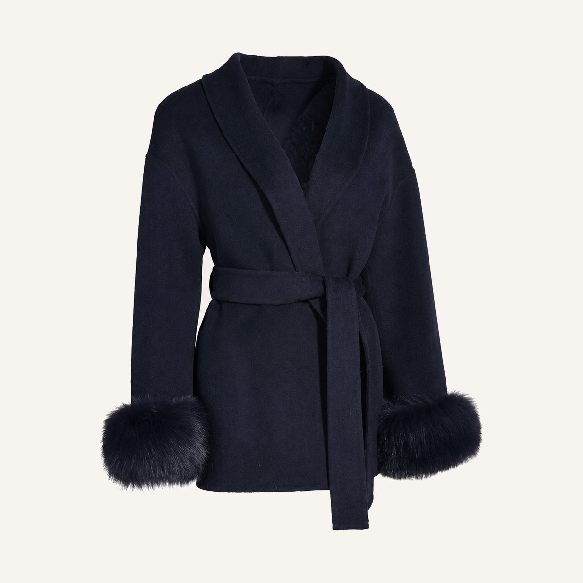 MARIE COAT NAVY