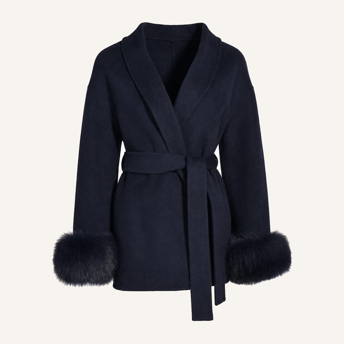 MARIE COAT NAVY