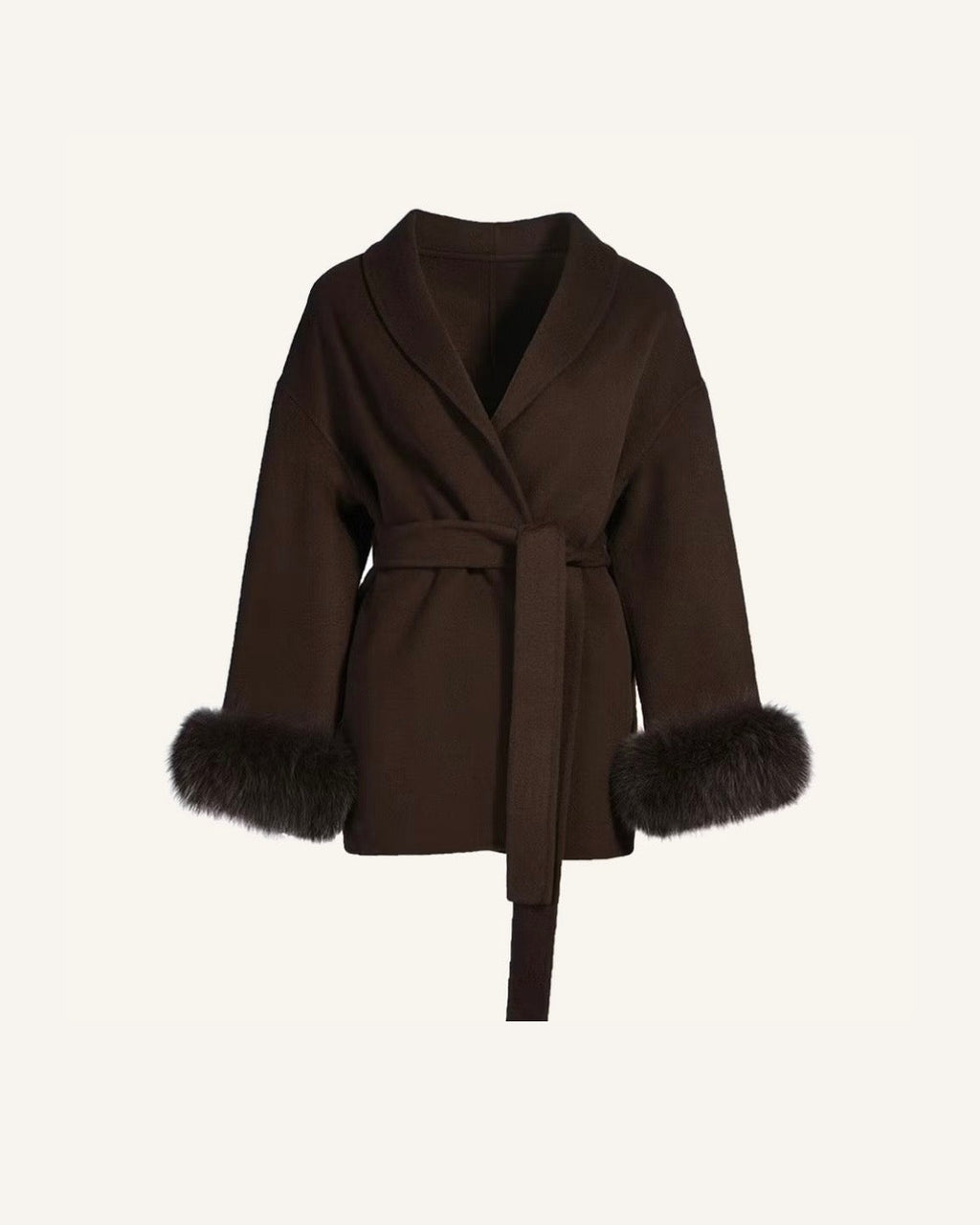 MARIE COAT BROWN