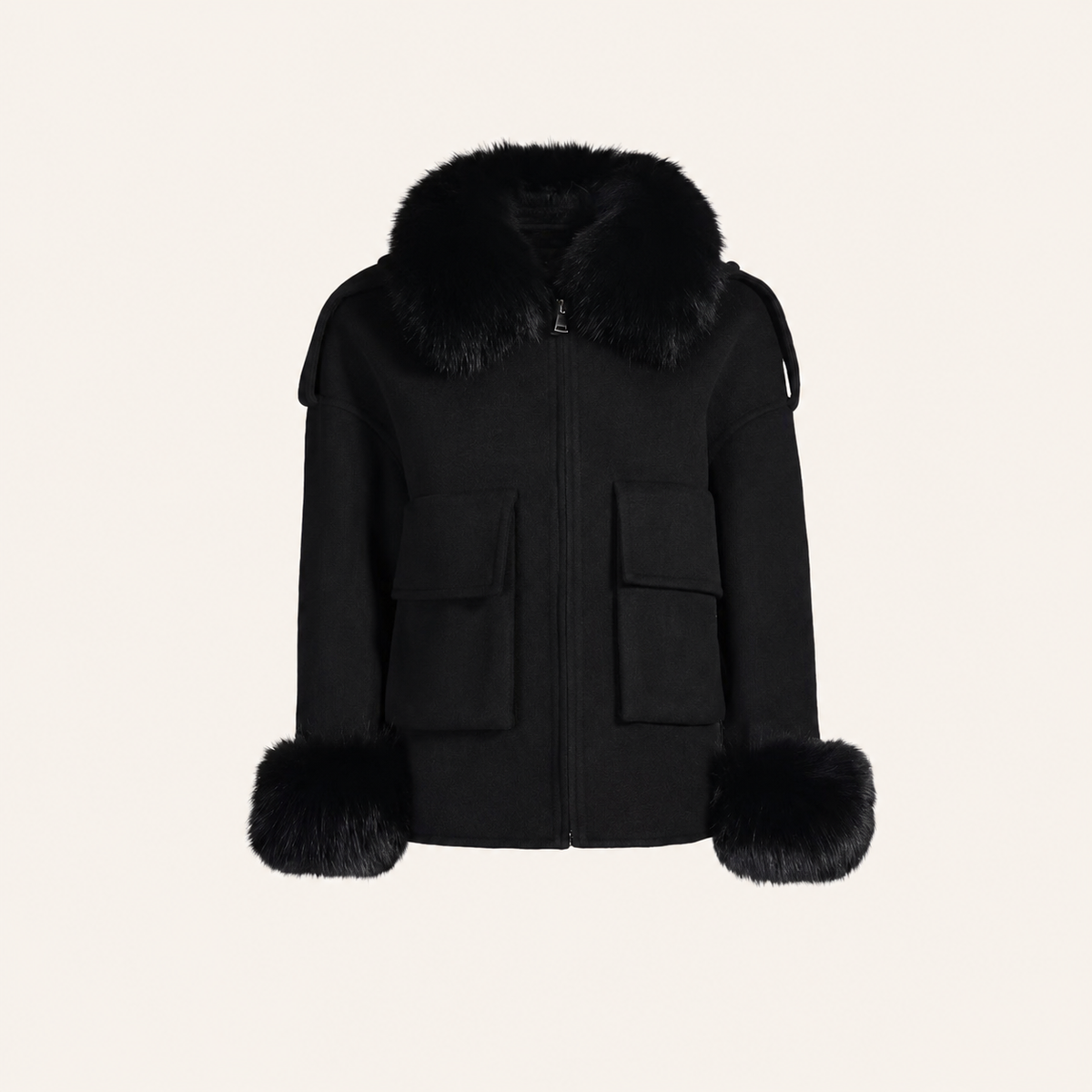 STEPHANIE JACKET SVART
