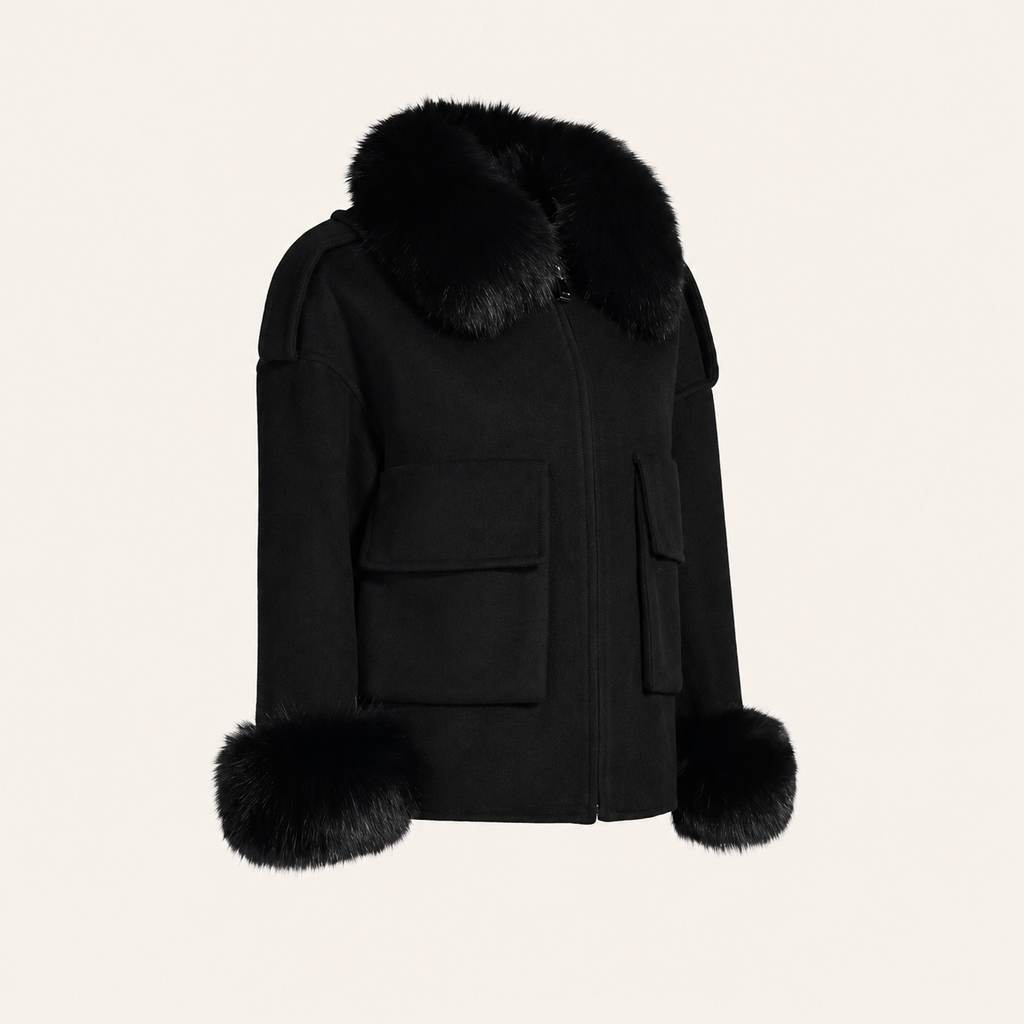 STEPHANIE JACKET SVART