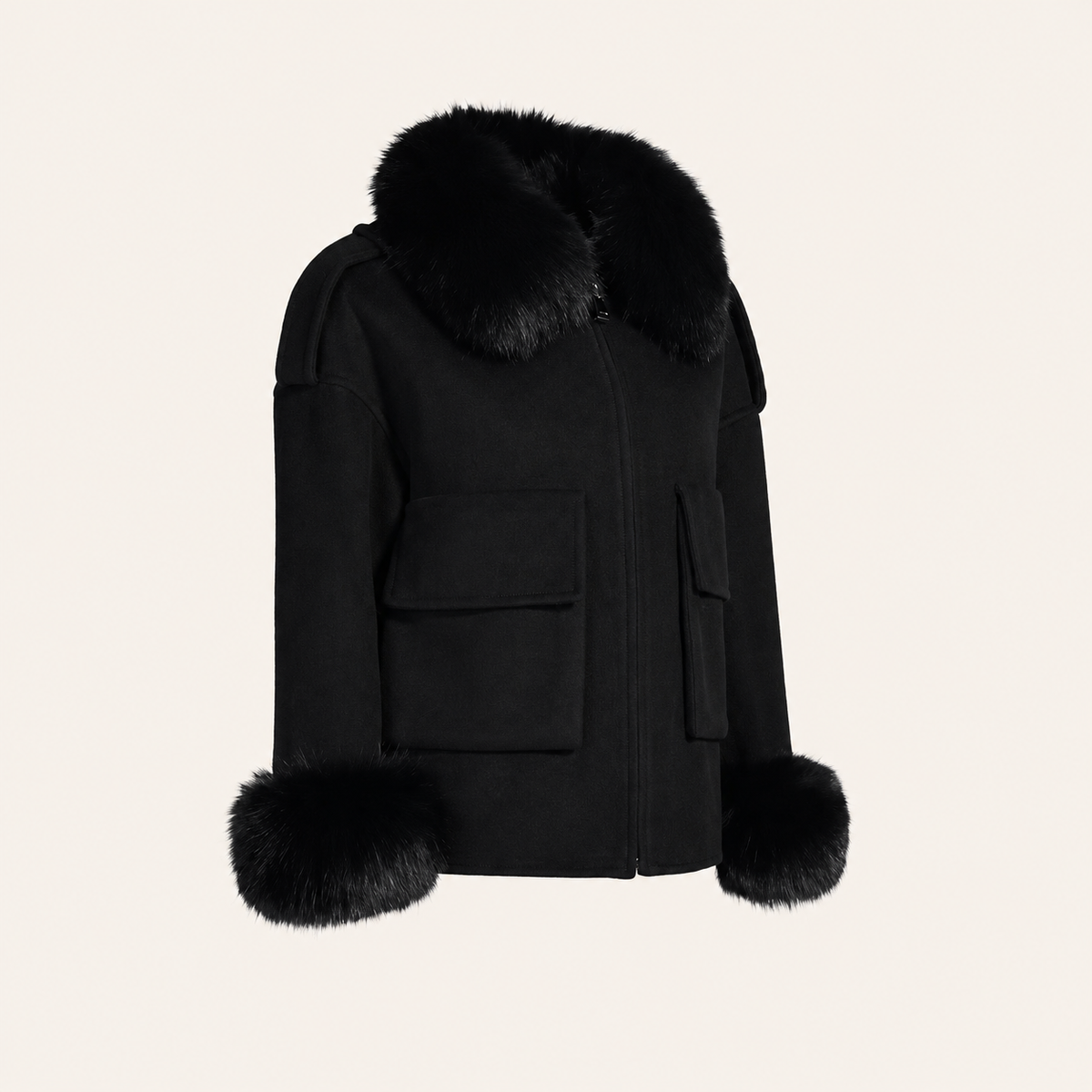 STEPHANIE JACKET SVART