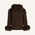 STEPHANIE JACKET BROWN