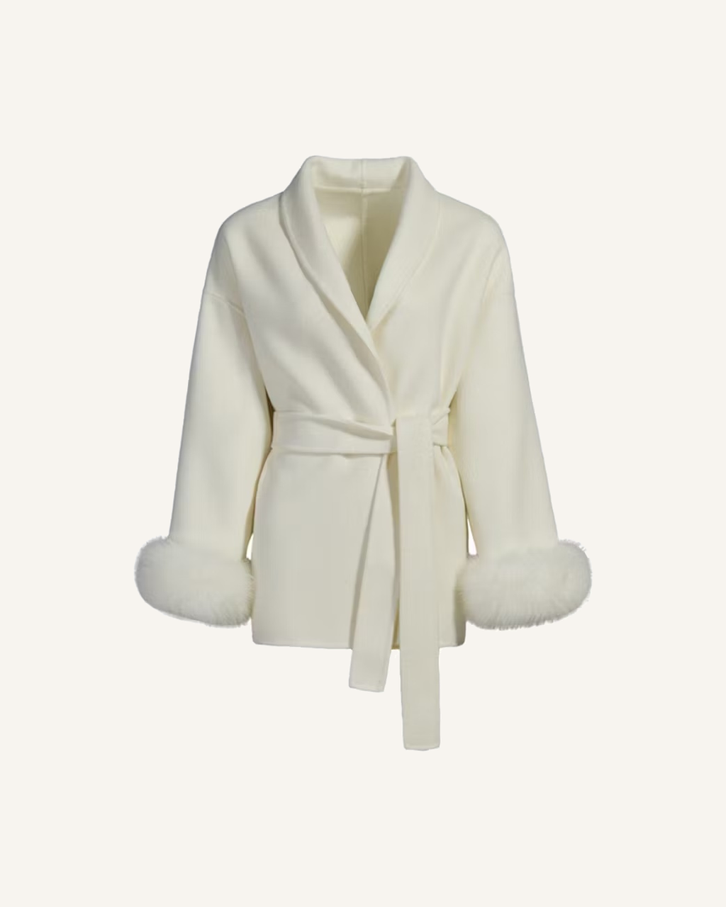 MARIE COAT OFF WHITE