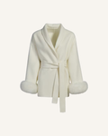 MARIE COAT OFF WHITE