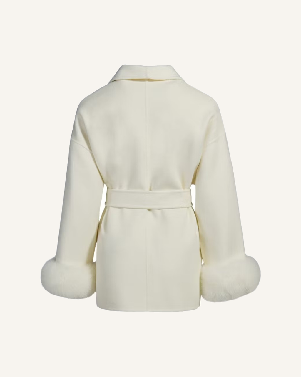 MARIE COAT OFF WHITE