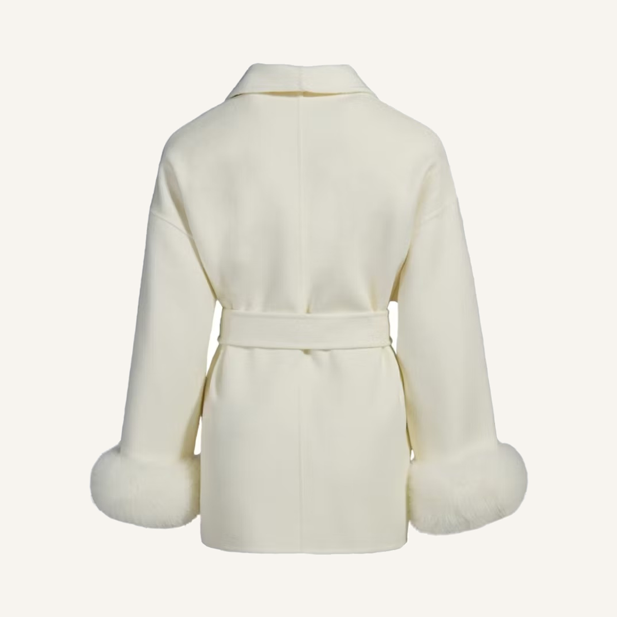 MARIE COAT OFF WHITE