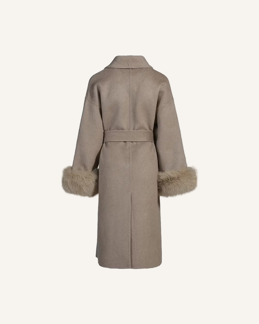 EMILY LONG COAT TAUPE