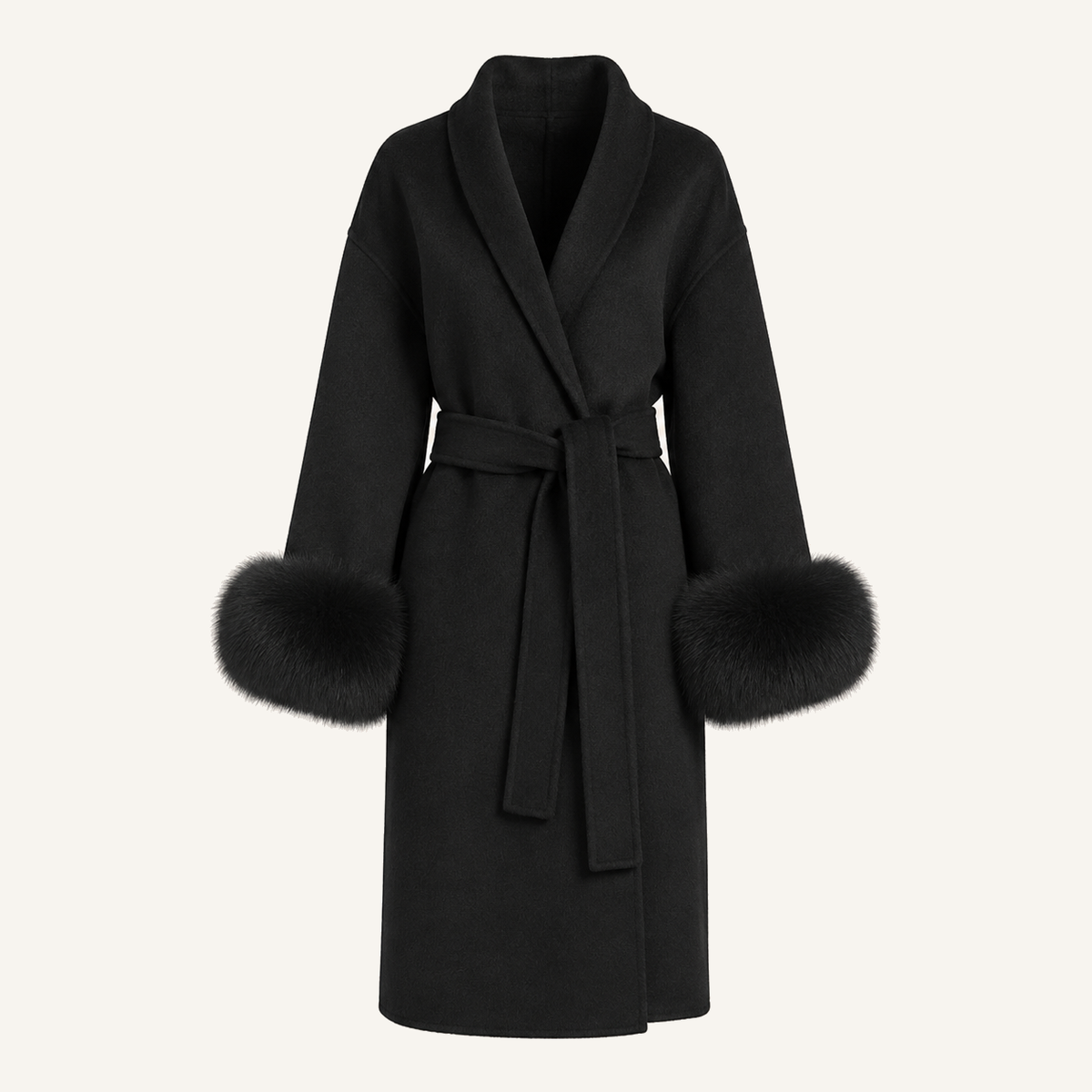 EMILY LONG COAT BLACK