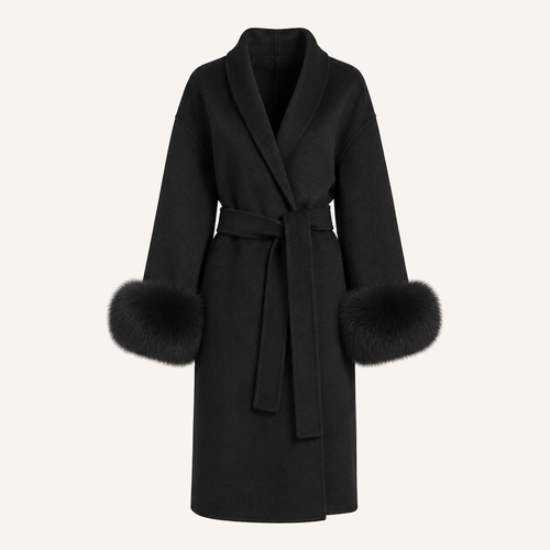 EMILY LONG COAT BLACK