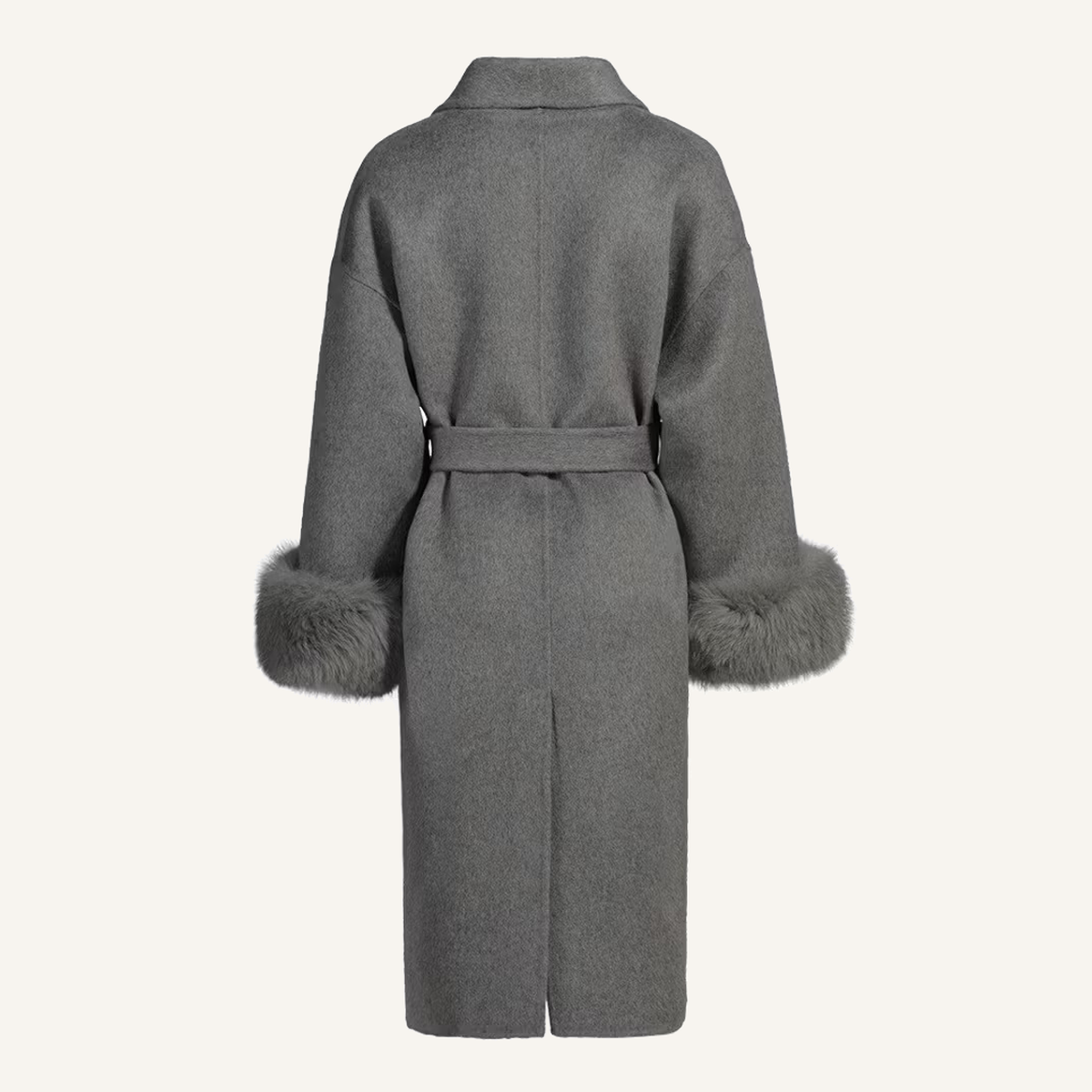 EMILY LONG COAT GREY