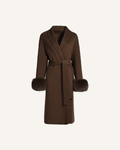 EMILY LONG COAT BROWN