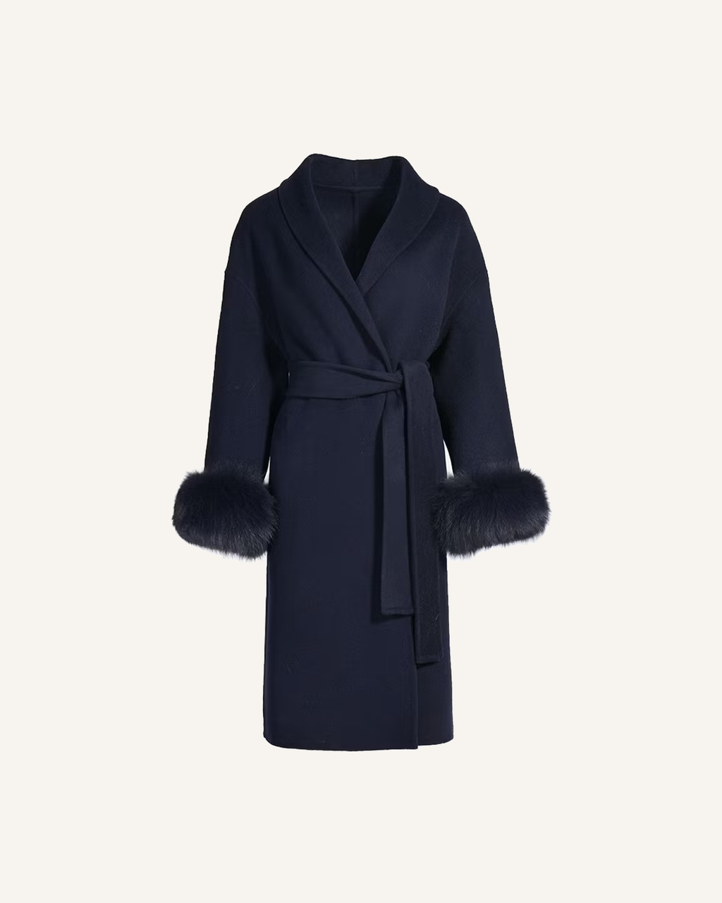 EMILY LONG COAT NAVY