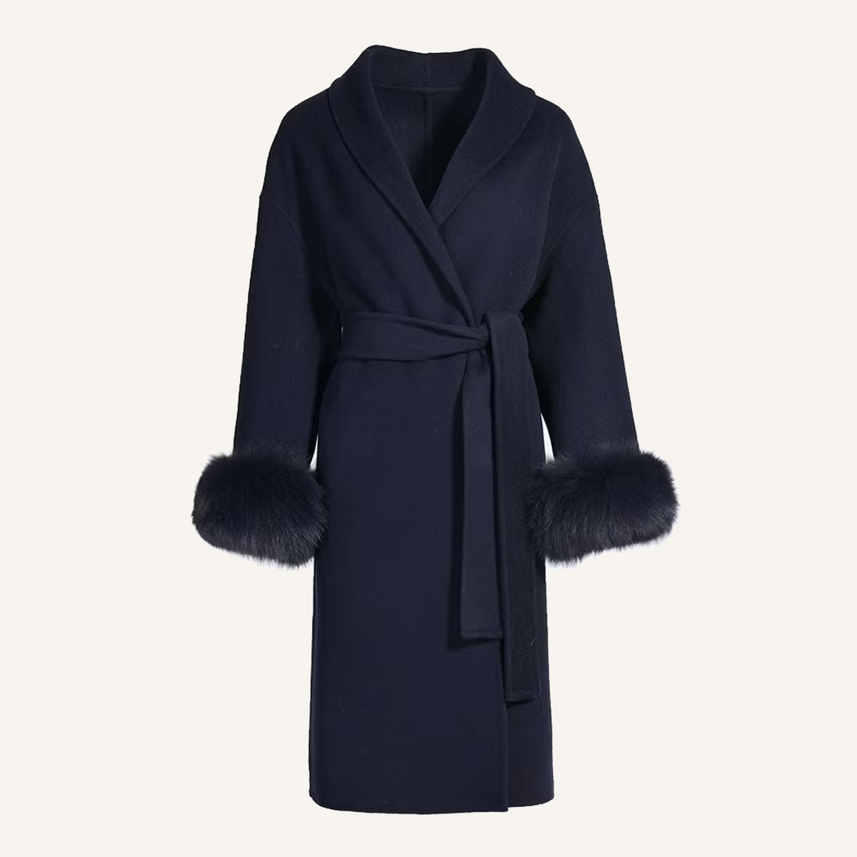 EMILY LONG COAT NAVY