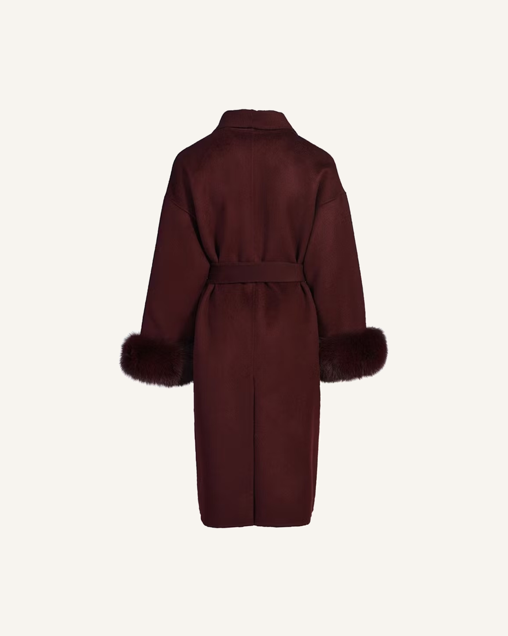 EMILY LONG COAT BURGUNDY