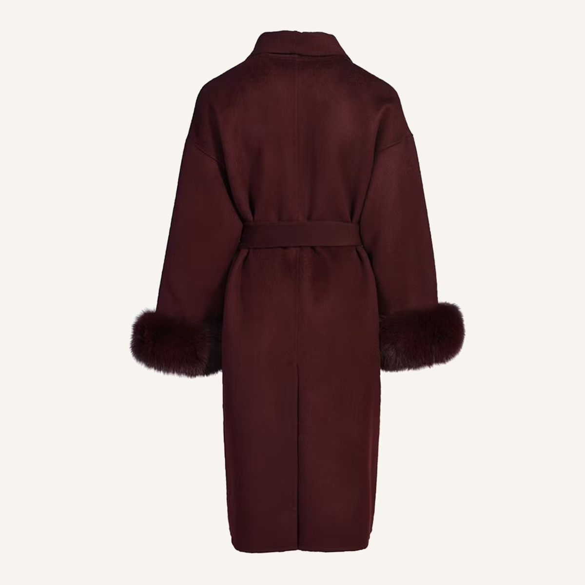EMILY LONG COAT BURGUNDY