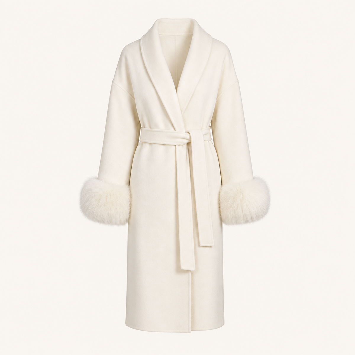 EMILY LONG COAT OFF WHITE