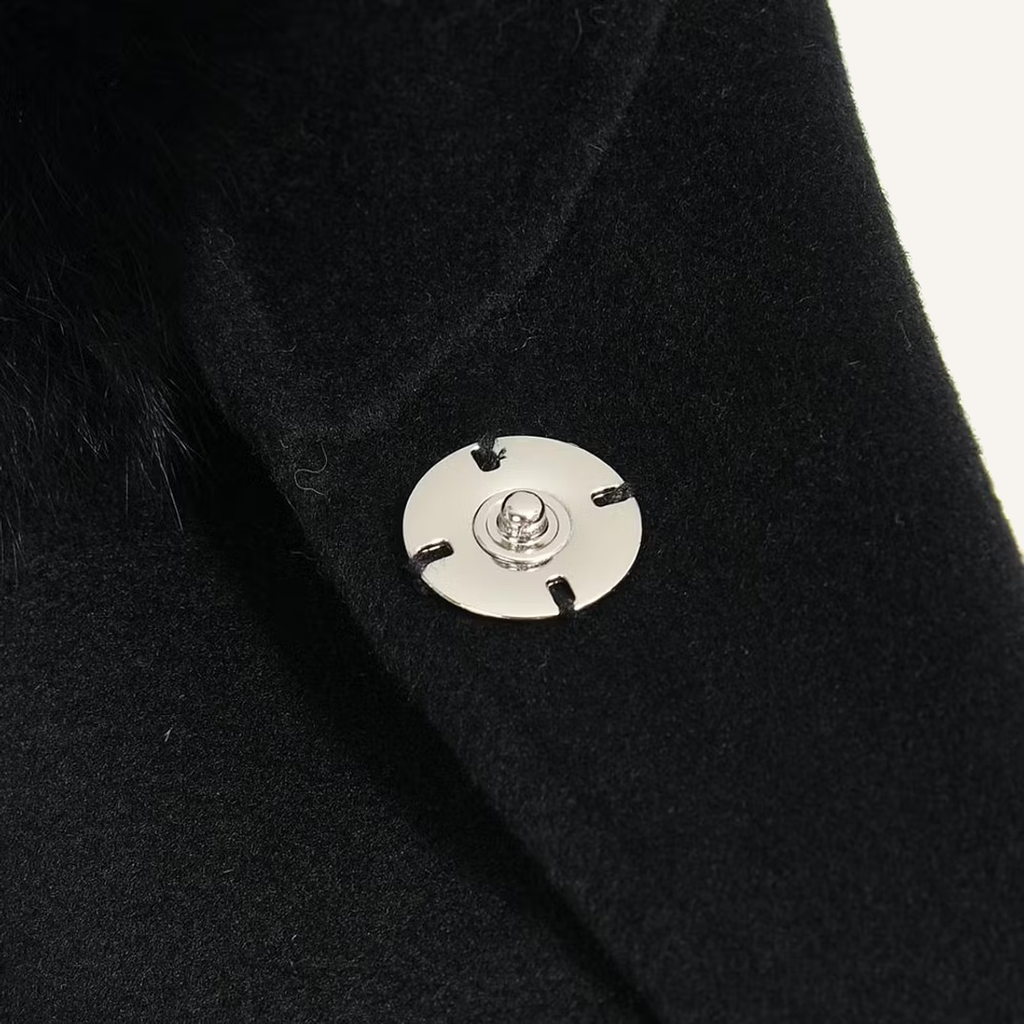 LEONA LONG COAT BLACK