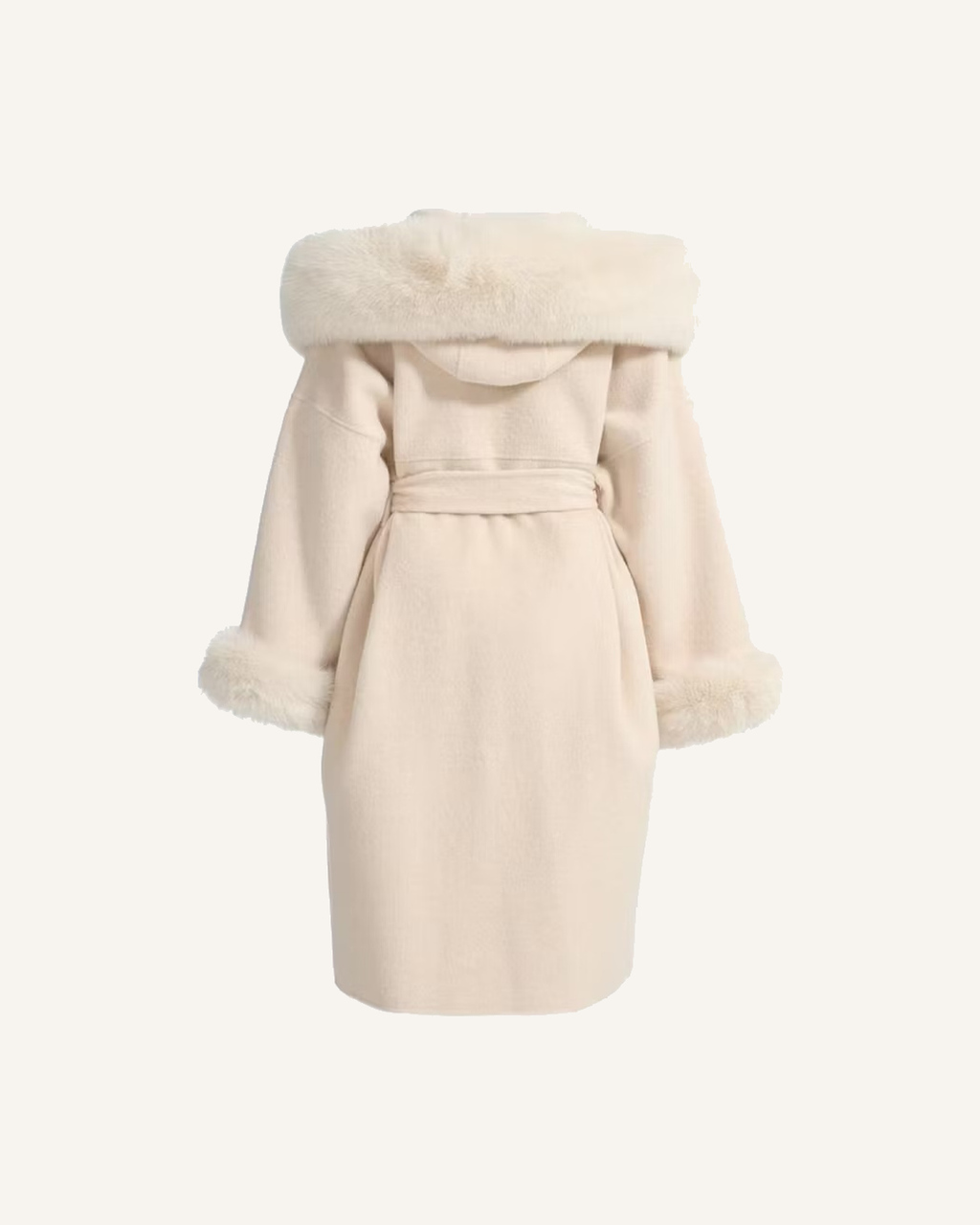 LEONA LONG COAT OFF WHITE