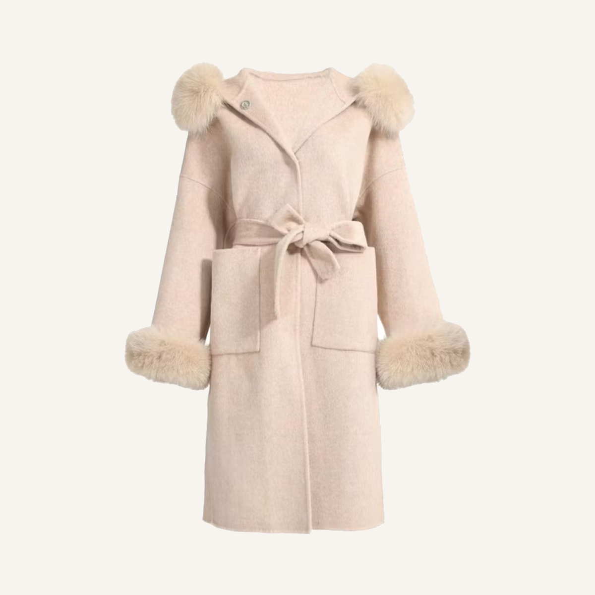 LEONA LONG COAT CAMEL