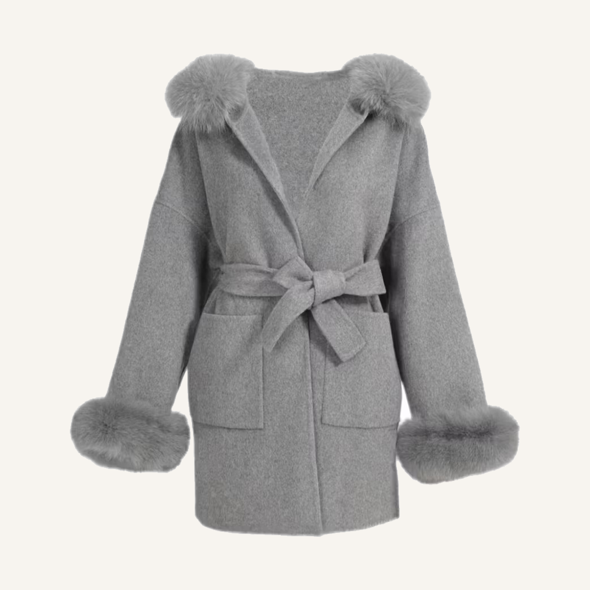 VANESSA COAT GREY