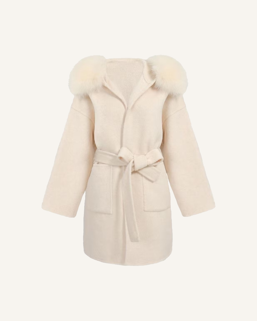 ALICIA COAT OFF-WHITE