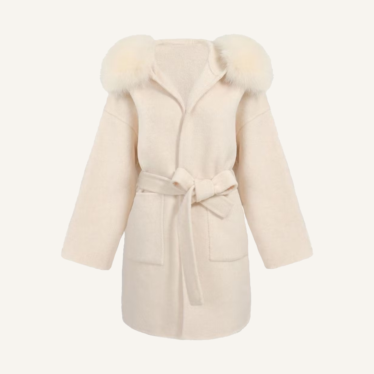 ALICIA COAT OFF-WHITE