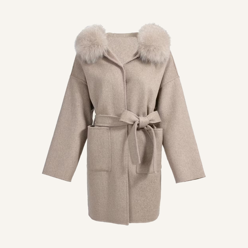 ALICIA COAT TAUPE