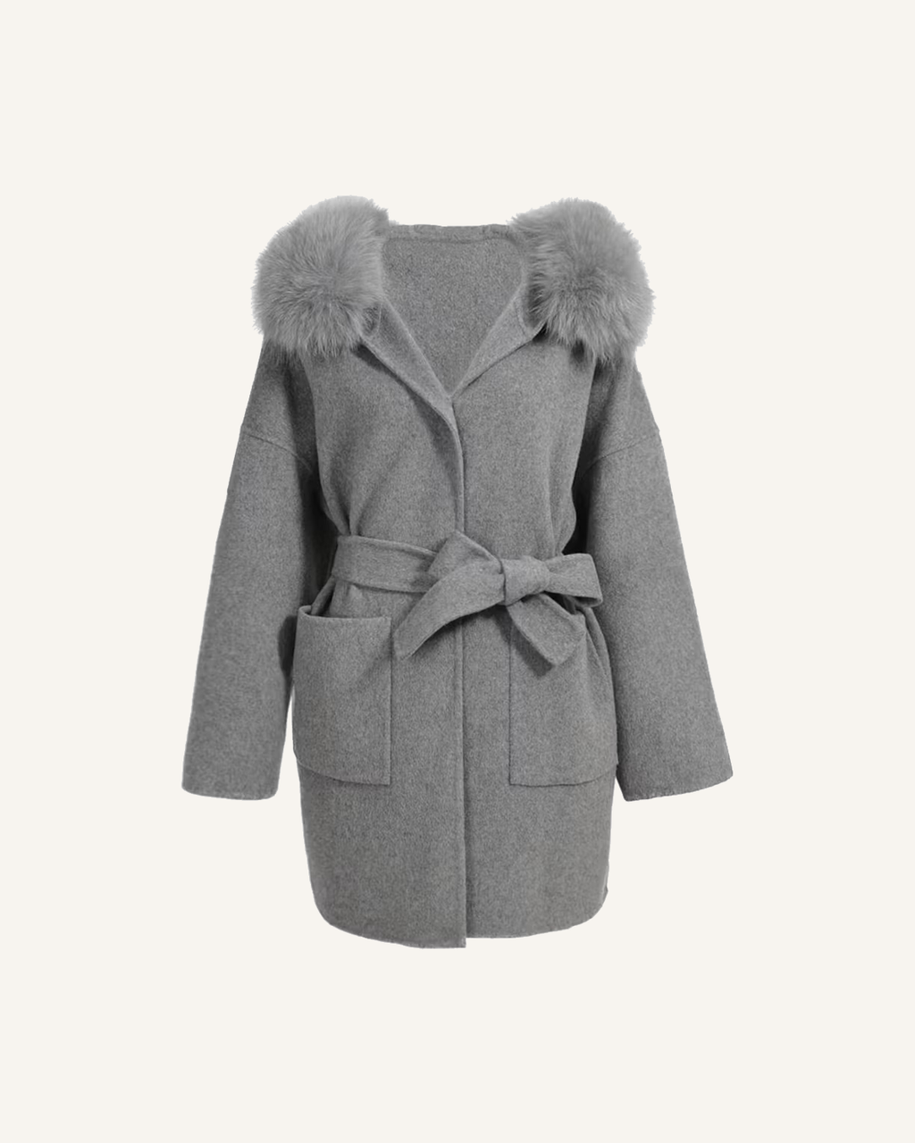 ALICIA COAT GREY