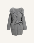 ALICIA COAT GREY