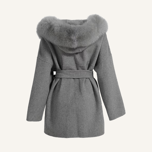 ALICIA COAT GREY