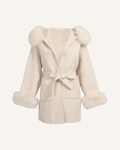 VANESSA COAT OFF-WHITE