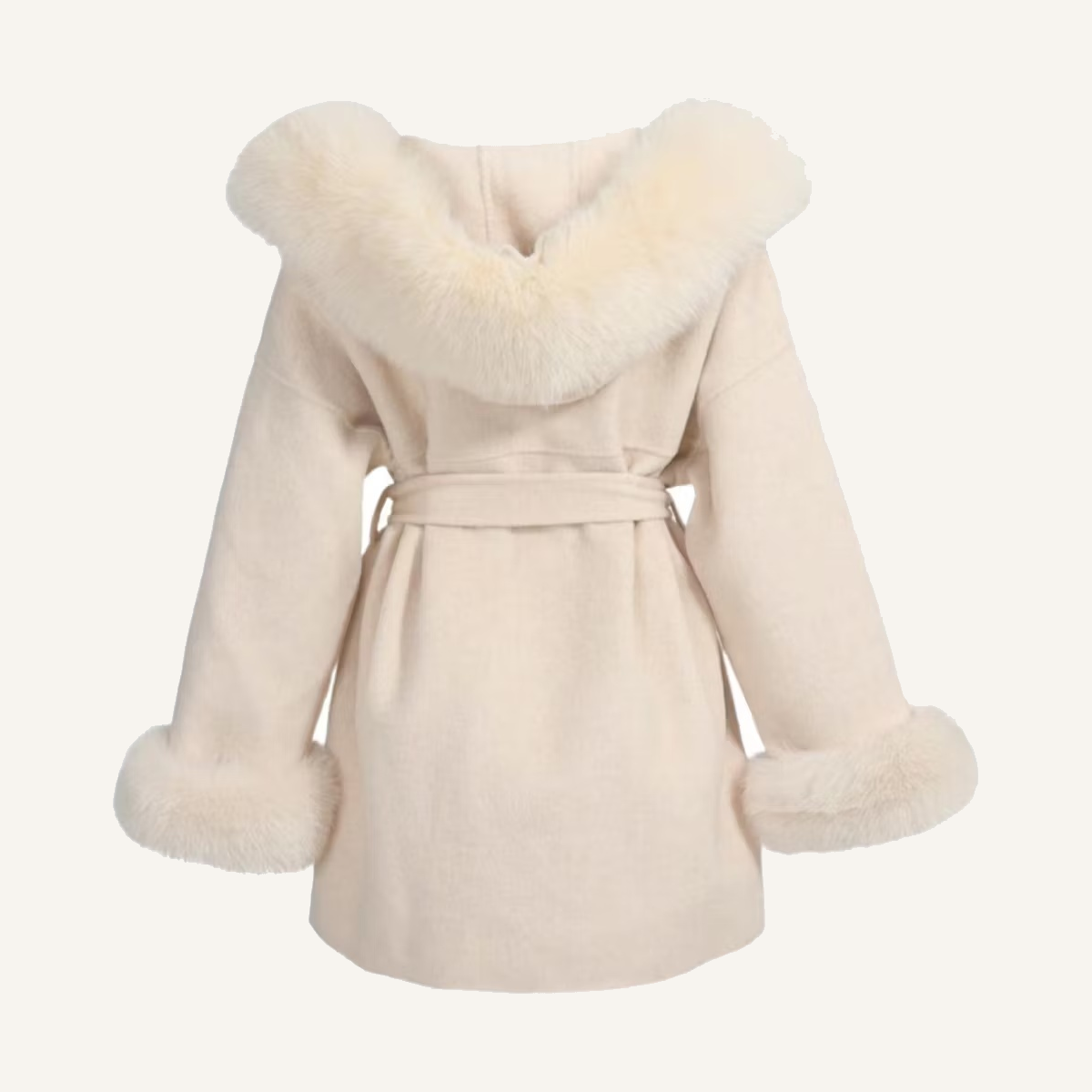 VANESSA COAT OFF-WHITE