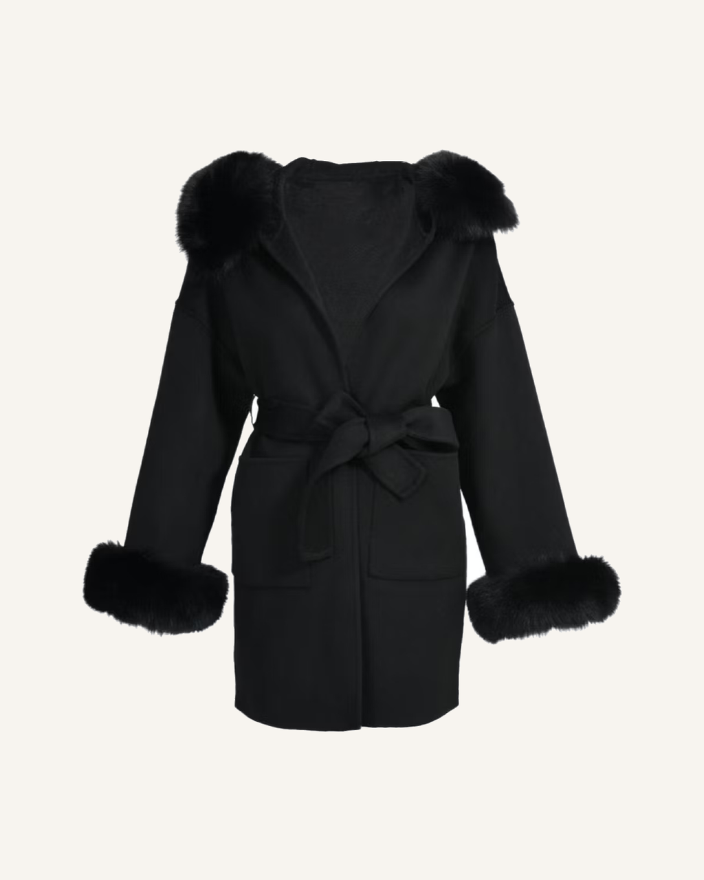VANESSA COAT BLACK