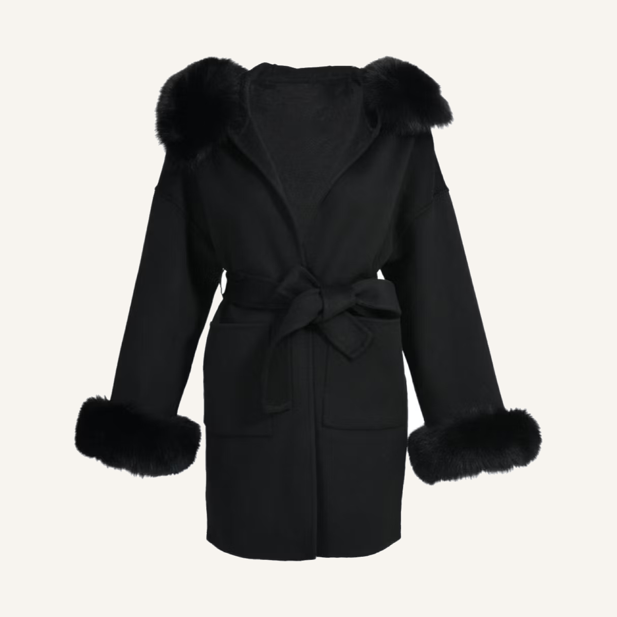 VANESSA COAT BLACK