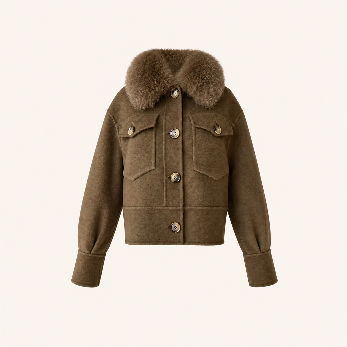 MELANIE JACKET BROWN
