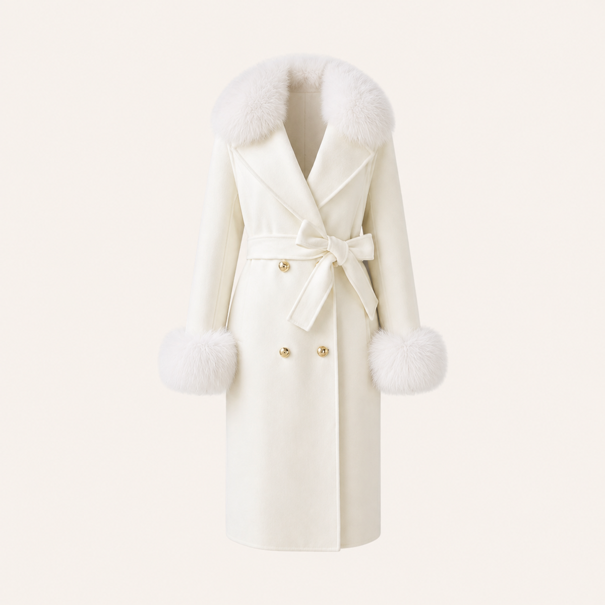 VERONICA COAT OFF-WHITE