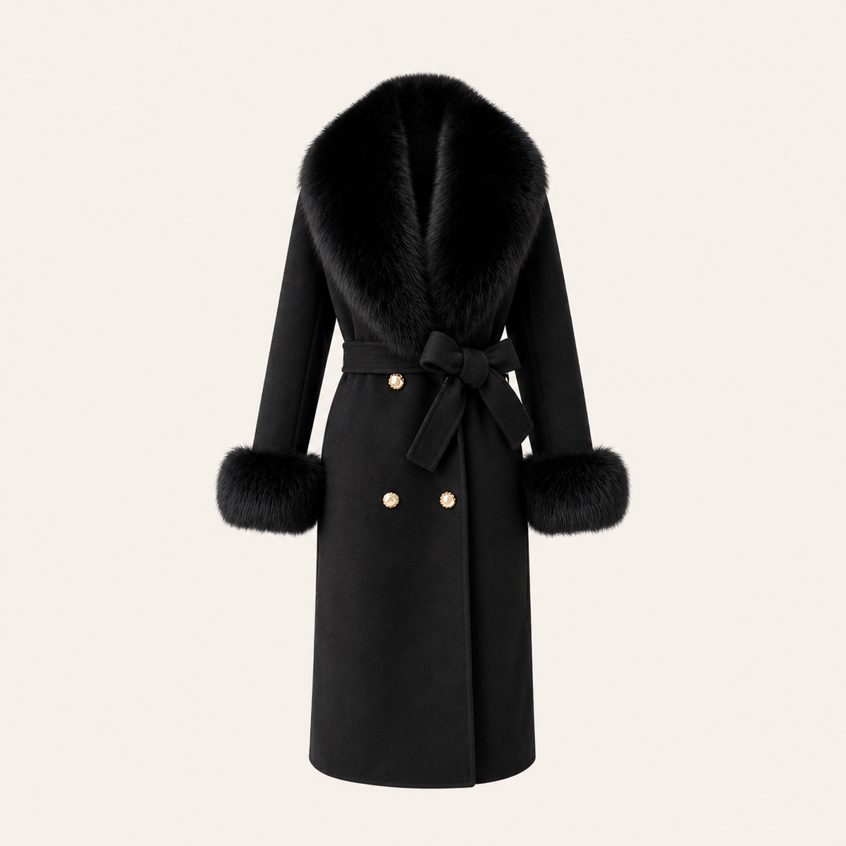 MILLY COAT BLACK