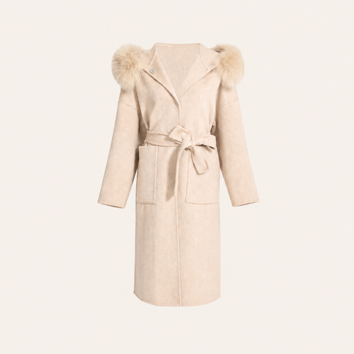 NATHALIE LONG COAT CAMEL