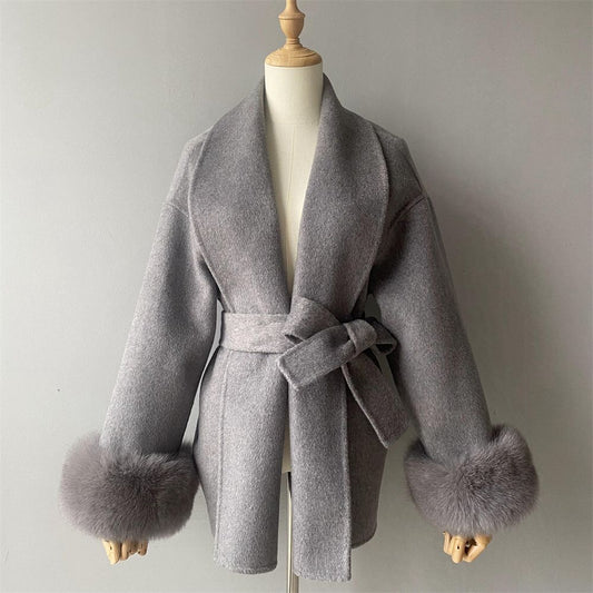 MARIE COAT GREY