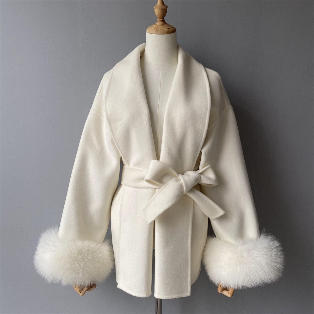 MARIE COAT OFF WHITE