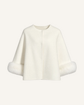 LAURA CAPE OFF WHITE