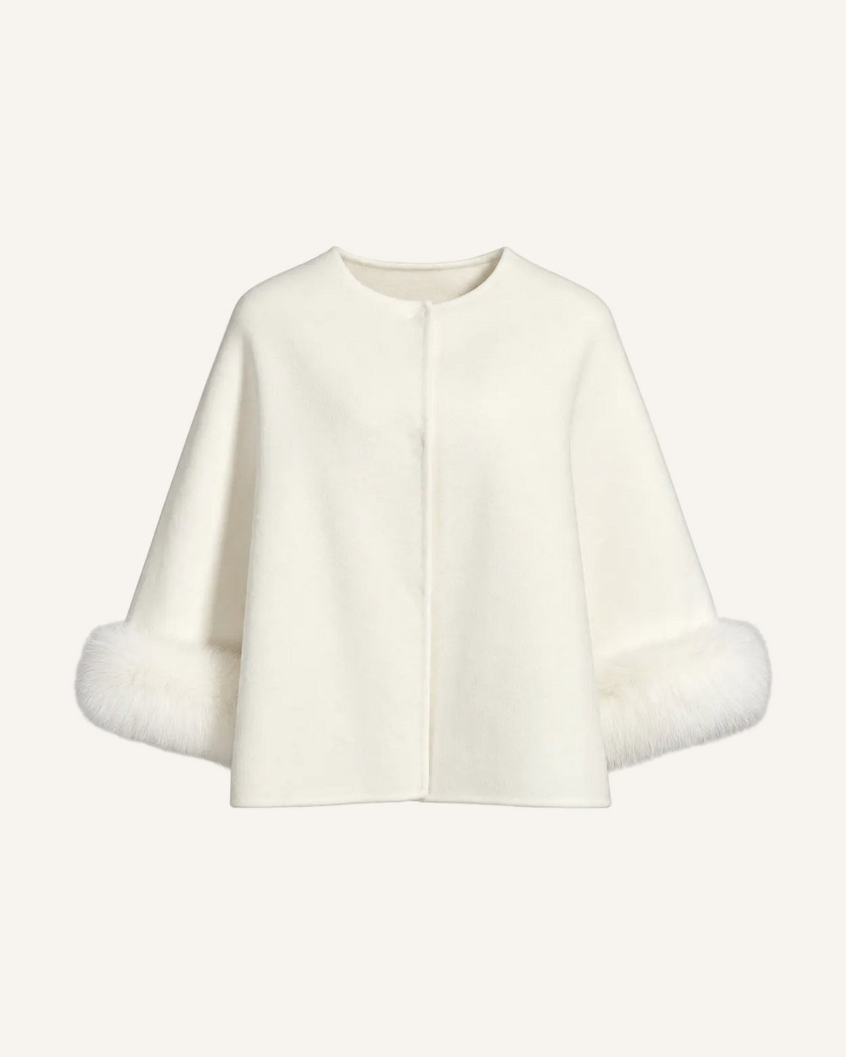 LAURA CAPE OFF WHITE