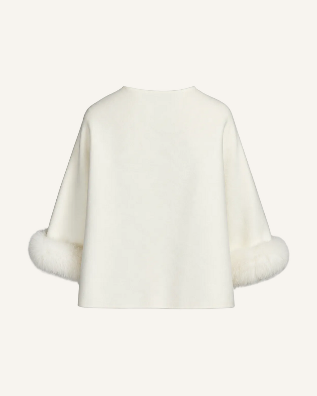 LAURA CAPE OFF WHITE
