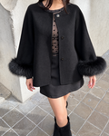 LAURA CAPE BLACK