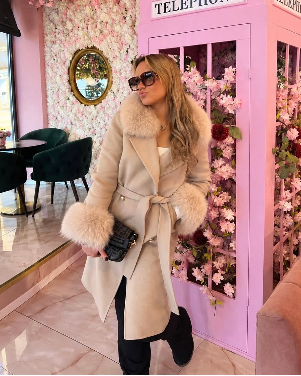 VERONICA COAT BEIGE