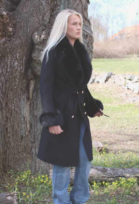 MILLY COAT BLACK
